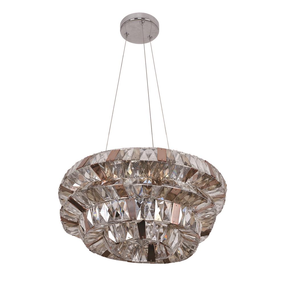 Allegri 026352-010-FR000 Gehry 31 Inch Round Pendant in Chrome